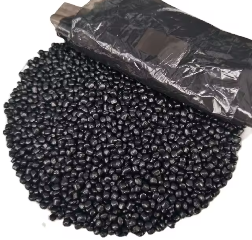 Pp Abs Pellets Bulk Plastic Pellets Carbon Black Masterbatch for Injection Moulding
