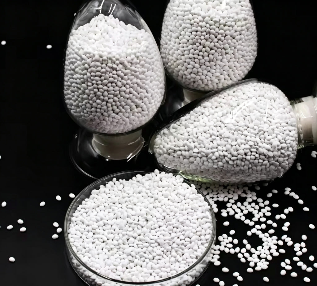 Supplier Good Pricing White Color Calcium Carbonate Filler Masterbatch Pellet Form Best for Woven Sack Bag Packaging