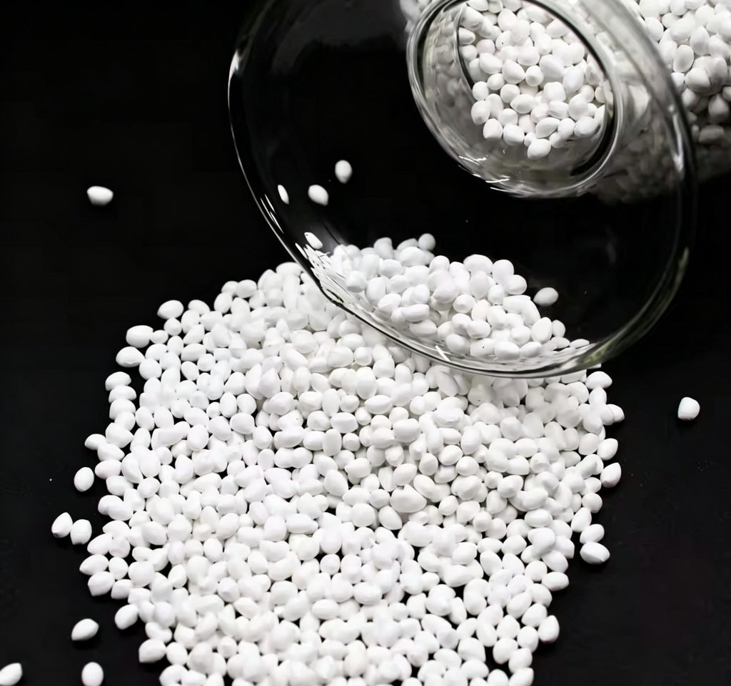 Supplier Good Pricing White Color Calcium Carbonate Filler Masterbatch Pellet Form Best for Woven Sack Bag Packaging