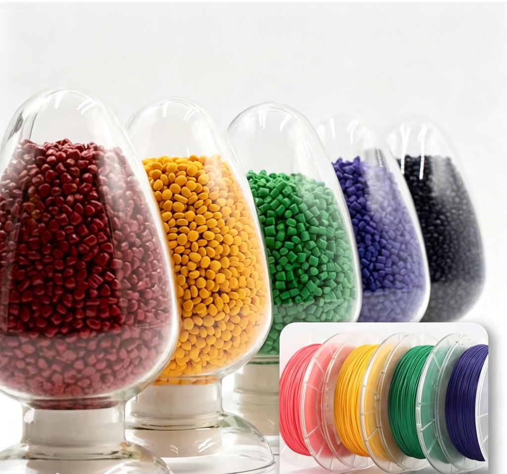 Plastic Color Masterbatch Pellets – Food Grade for Injection Molding
