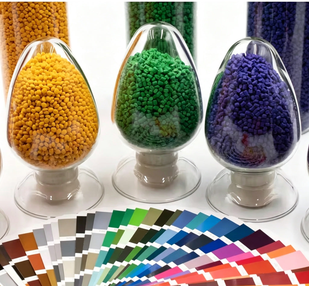 Plastic Color Masterbatch Pellets – Food Grade for Injection Molding