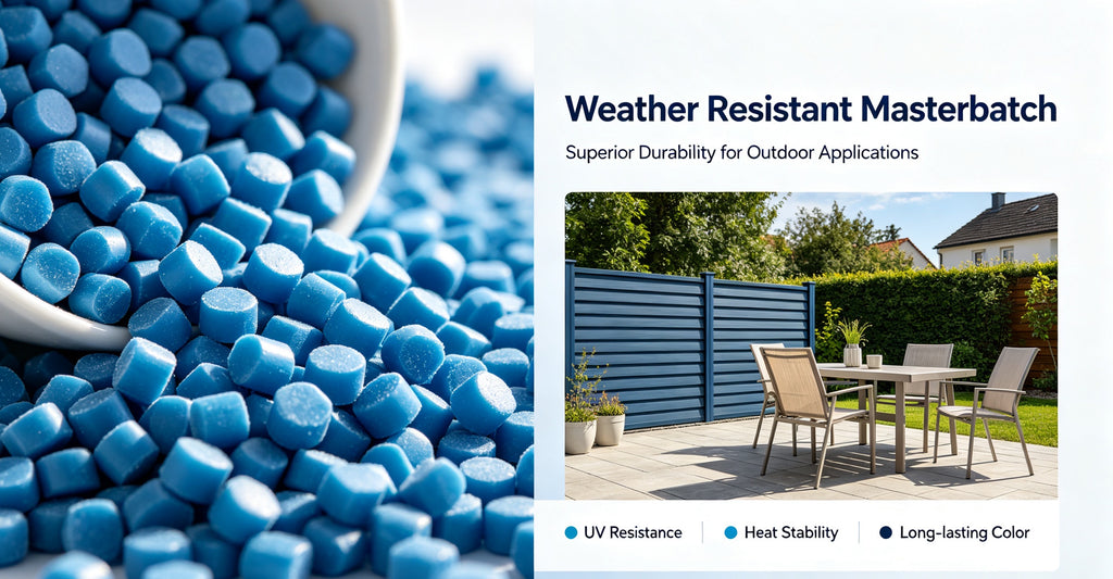 Weather Resistant Color Masterbatch For Outdoor Plastic Products