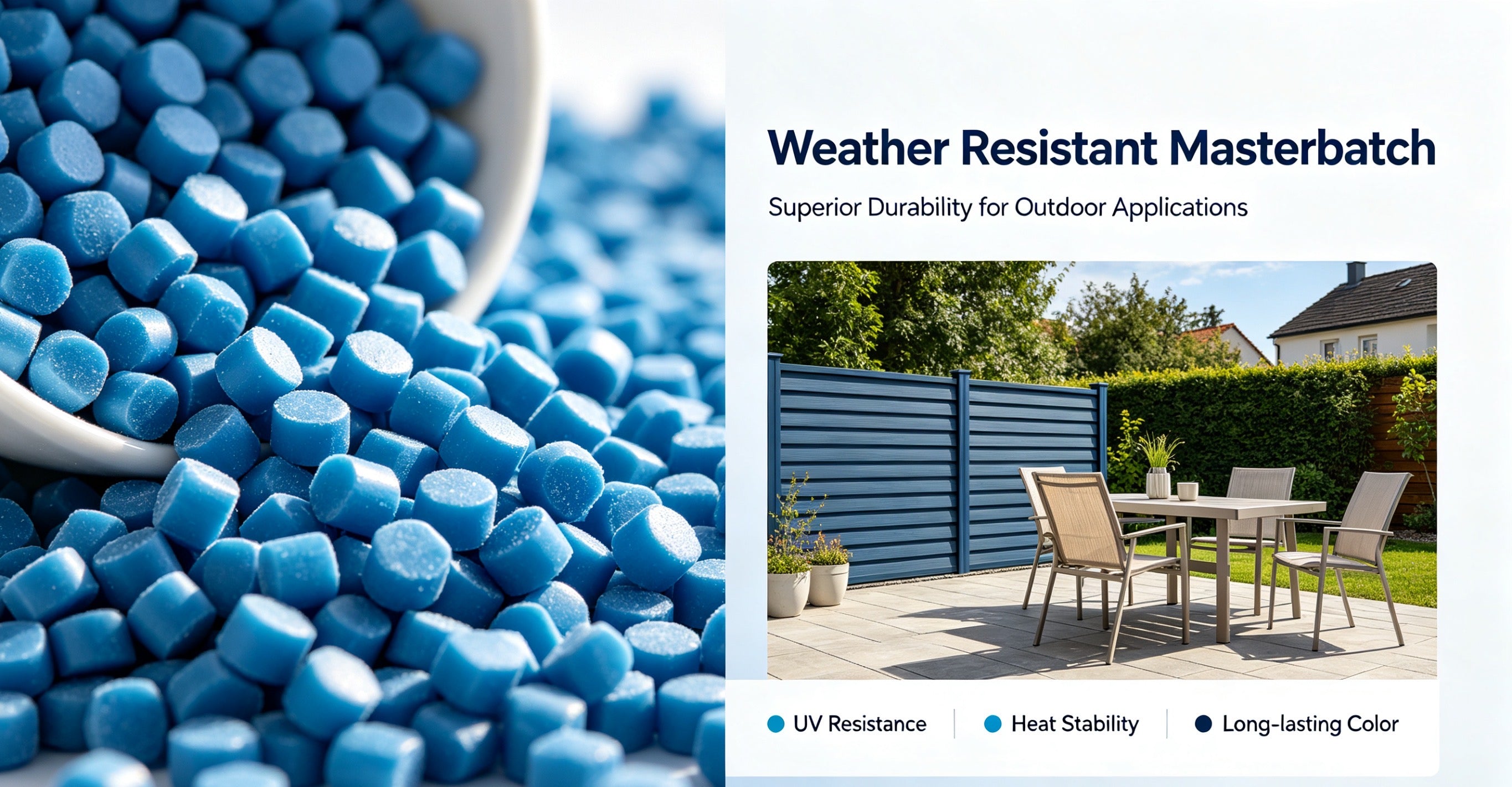 Weather Resistant Color Masterbatch For Outdoor Plastic Products