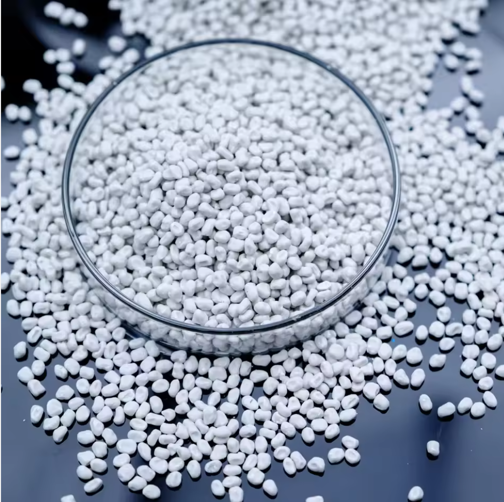 Top Sales Hot Deals 25kg Master Batch Calcium Carbonate Regular Pellet Natural White Film Blowing Plastic Raw Material Granule