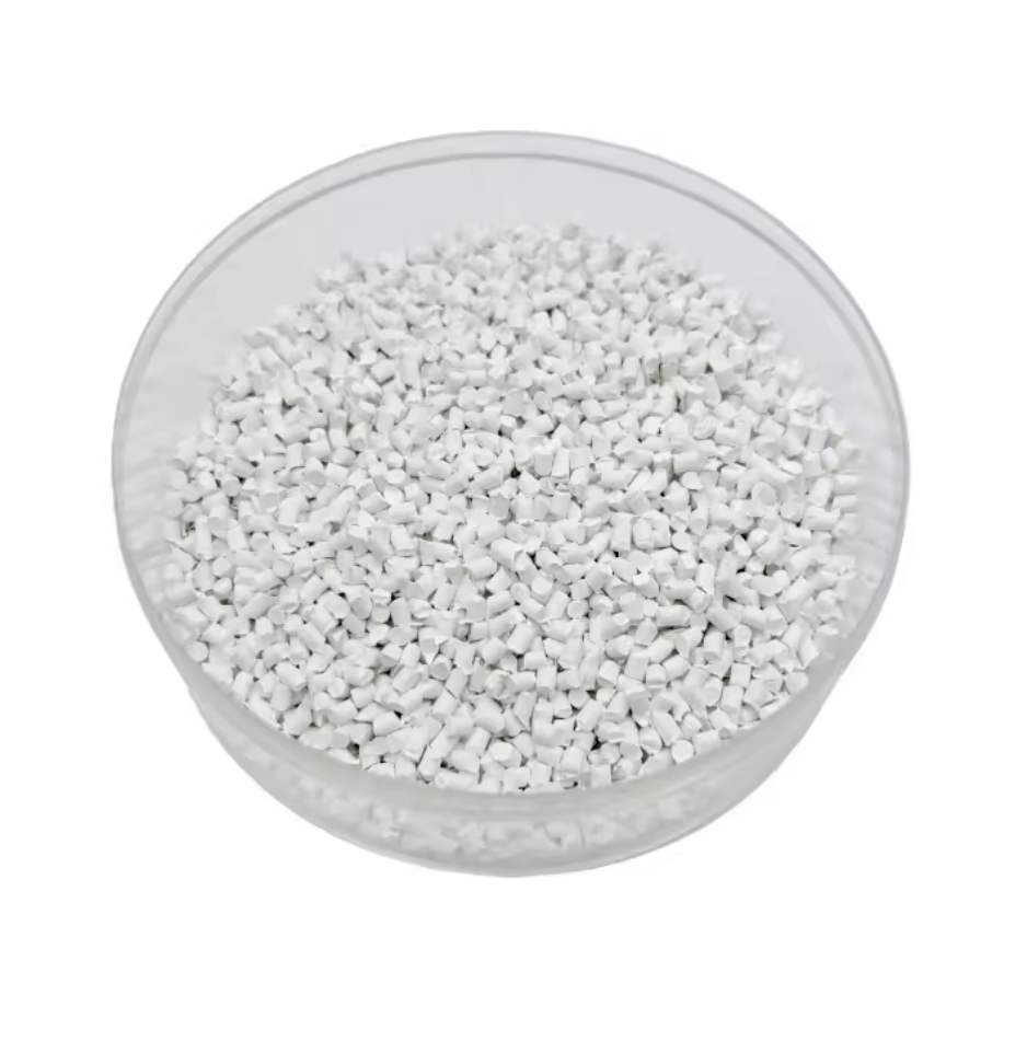 Plastic PP/PE White Master Batch Plastic Masterbatches for Injection Molding