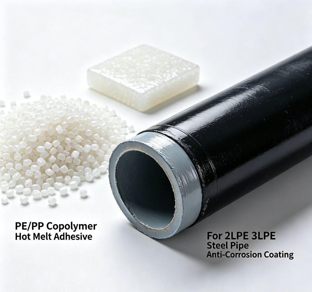 PE/PP Copolymer Hot Melt Adhesive for 2LPE 3LPE Steel Pipe Anti-Corrosion Coating