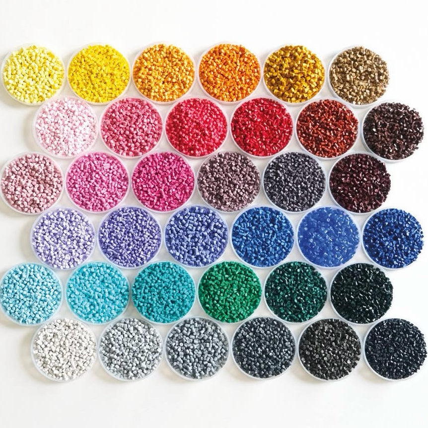 Middle East UAE Color Masterbatch Red Blue Green Yellow Custom Pigment For Plastic Injection Molding