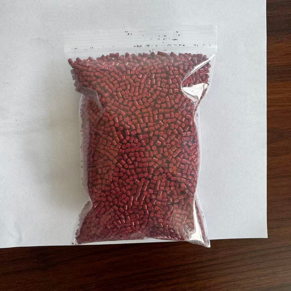 Red, Dark Red and Other Colors of Color Masterbatch Modified Plastic Particles with PE PP PS ABS EVA