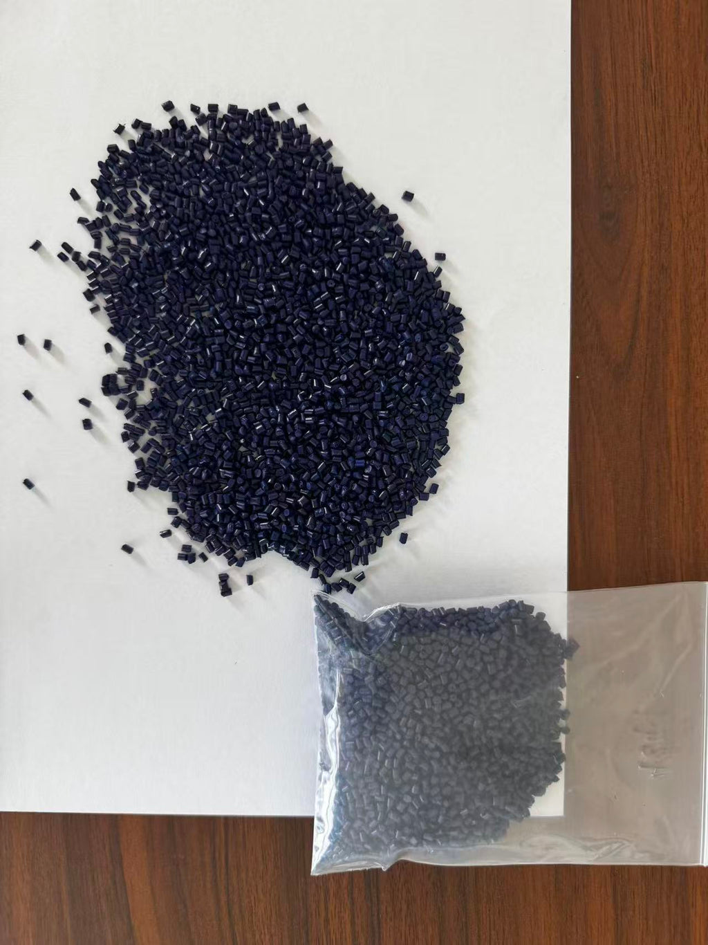 Blue Masterbatch for PE PP HDPE LDPE Blown Cast Film EPE Foam Food Medical Grade Plastic Granules Pellets