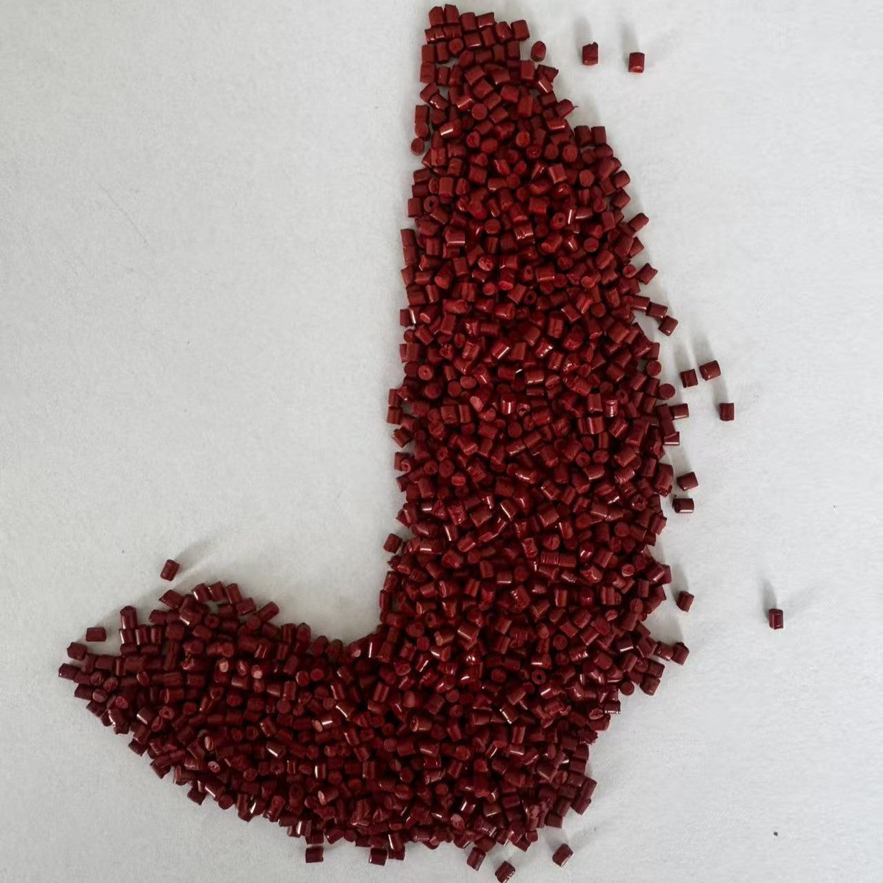 Red, Dark Red and Other Colors of Color Masterbatch Modified Plastic Particles with PE PP PS ABS EVA