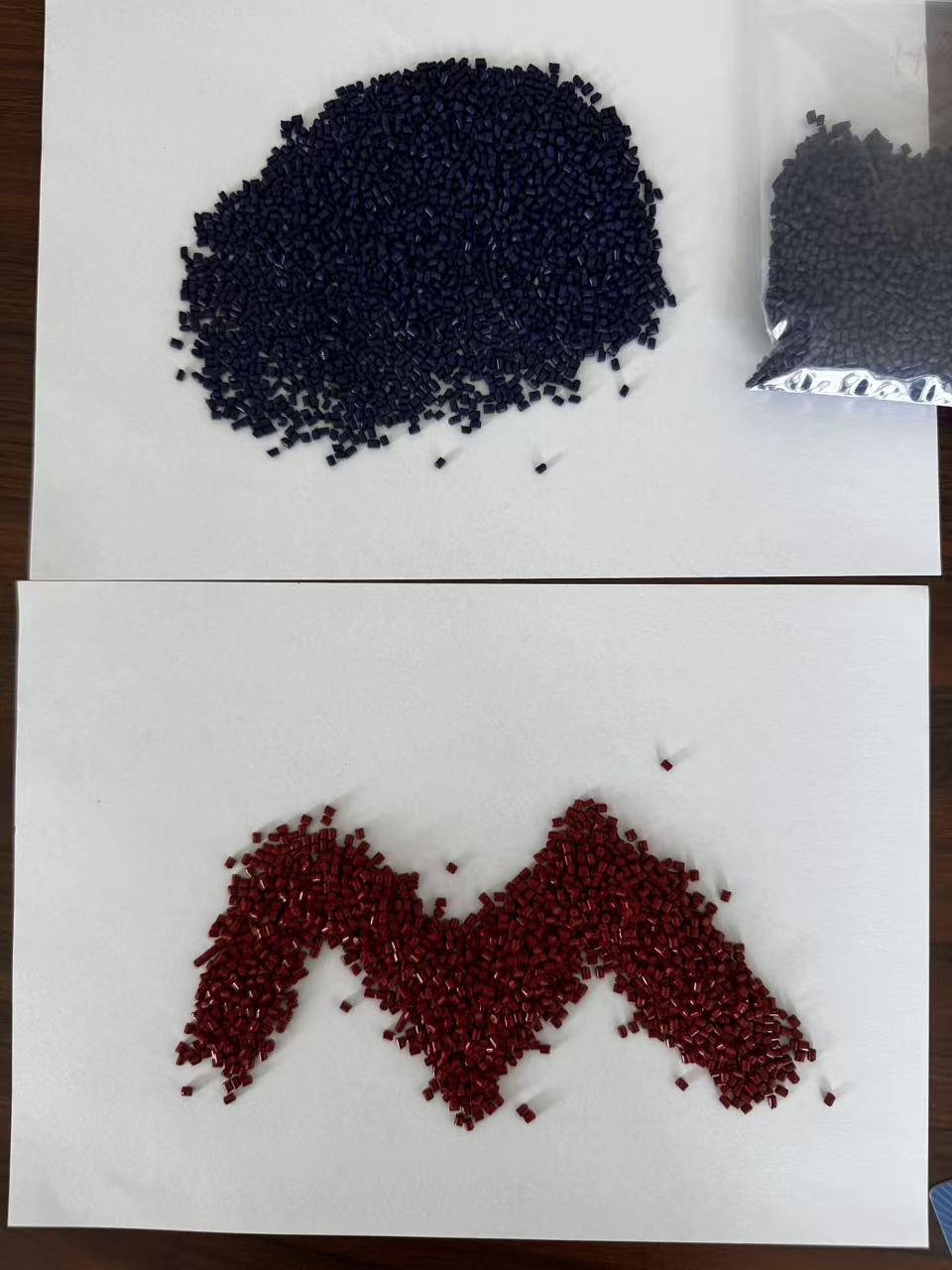 Blue Masterbatch for PE PP HDPE LDPE Blown Cast Film EPE Foam Food Medical Grade Plastic Granules Pellets