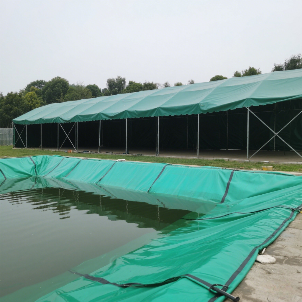 Meijv Heavy Duty Waterproof Tarpaulin for Truck, Pool & Outdoor Tent Uselin Swimming Pool