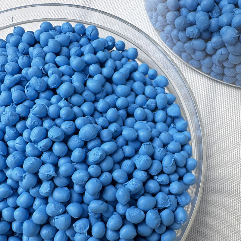 Blue and Purple Color Masterbatch Manufacturer Virgin Granulated Resin Pellets for Injection Molding Medical Grade