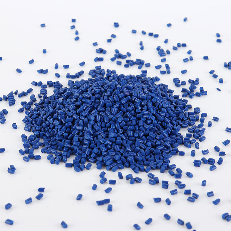 Blue and Purple Color Masterbatch Manufacturer Virgin Granulated Resin Pellets for Injection Molding Medical Grade