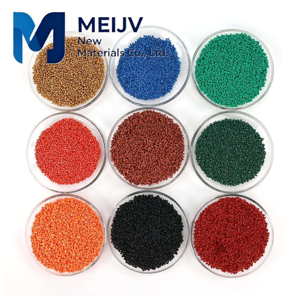Flame Retardant Antistatic Masterbatch for ABS PP PVC Custom Color Modified Plastic Granules 170-240 Temperature Resistance
