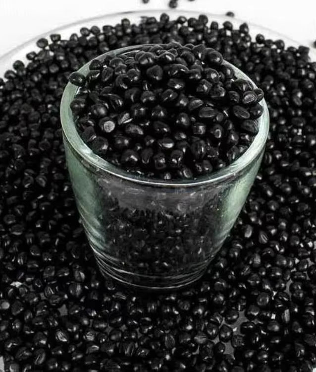 Meijv HDPE/PP/PE Carbon Black Conductive Color Masterbatch High Gloss Black for Molding Pipes Film Grade Applications