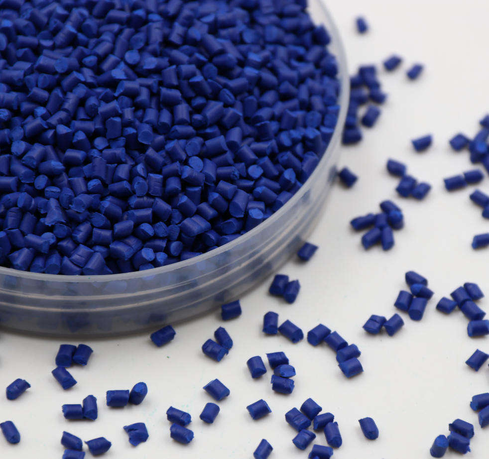 Blue High Concentration PVC Color Masterbatch Factory Price Plastic Colorant for Pipe and Cable Making