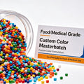 Custom Food Contact Grade Color Masterbatch FDA Approved Customized Colorant for Food Packaging