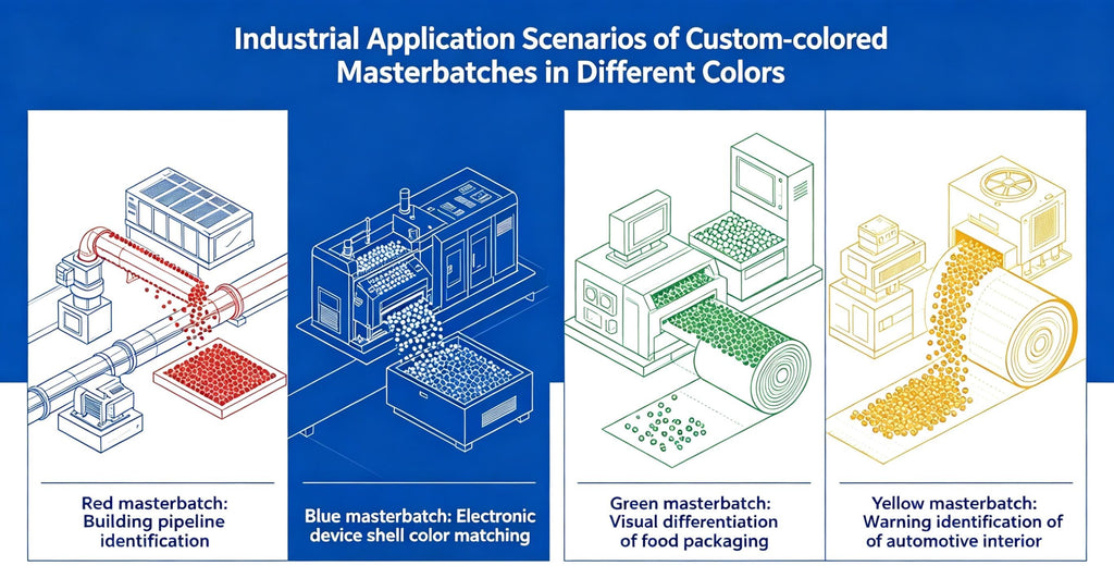 OEM ODM Color Master Batch PLA/ABS/PETG/PA/TPU for Tarpaulin Film & Injection Molding Applications