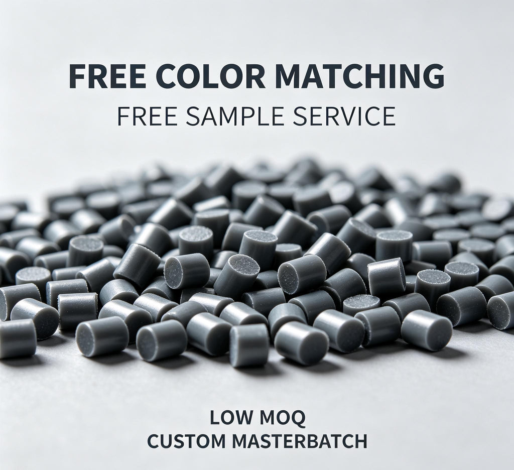 Custom Color Masterbatch Film & Pipe Grade UV Resistant High Dispersion Free Sample & Color Matching Service