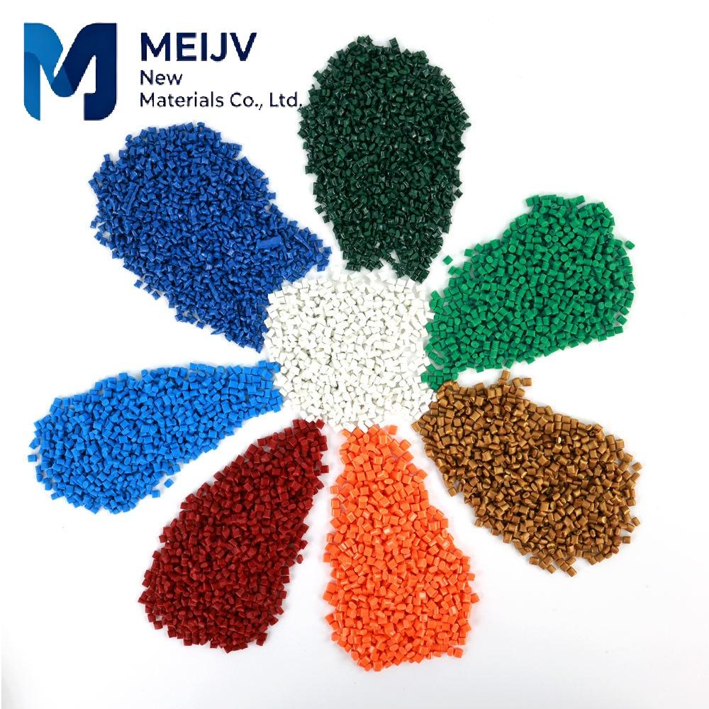 Flame Retardant Antistatic Masterbatch for ABS PP PVC Custom Color Modified Plastic Granules 170-240 Temperature Resistance