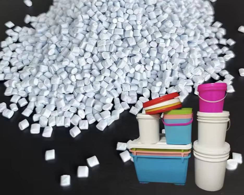 Premium White Masterbatch for Plastic PP PE Injection Molding Blown Film High Whiteness Strength Dispersion