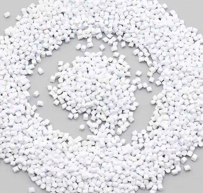 Meijv White Titanium Dioxide TiO2 Flame Retardant High Flow Polyethylene Masterbatch ISO 9001 ROHS Certified 25kg PP Bag Pellets