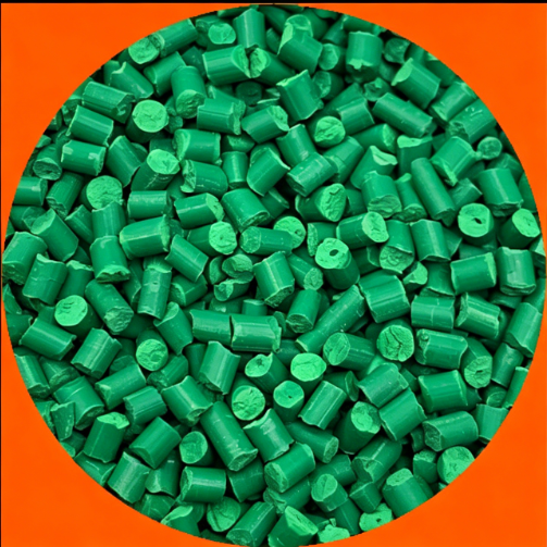 Biodegradable Green PLA Color Concentrate Masterbatch for Injection/Extrusion