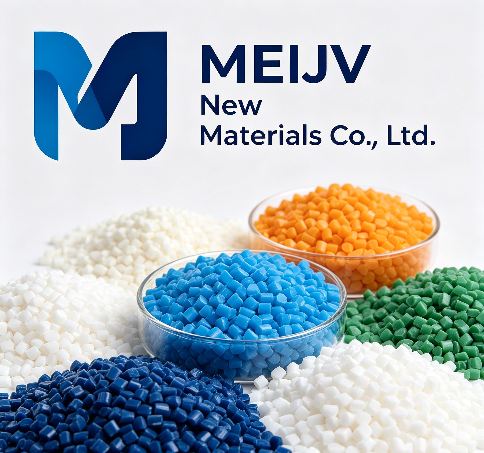 PP PE ABS EVA Food Grade Plastic Masterbatch White Masterbatch Pellets for Injection Molding Blown Film